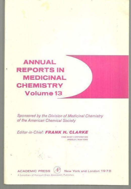 ANNUAL REPORTS MEDICINAL CHEMISTRY VOLUME 13