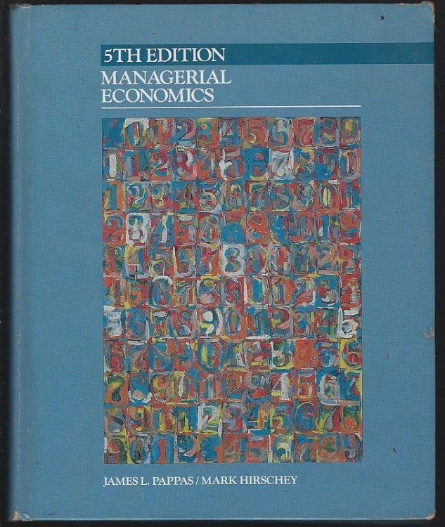 MANAGERIAL ECONOMICS