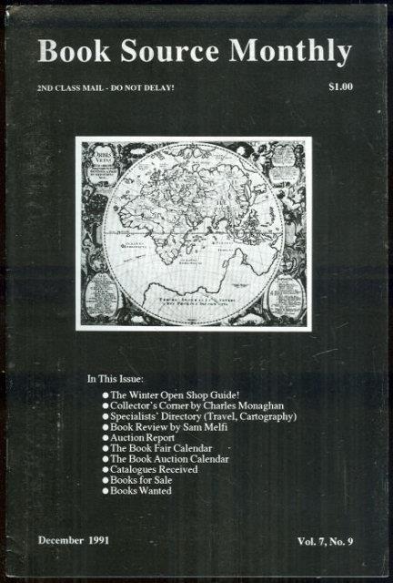 BOOK SOURCE MONTHLY MAGAZINE DECEMBER 1991