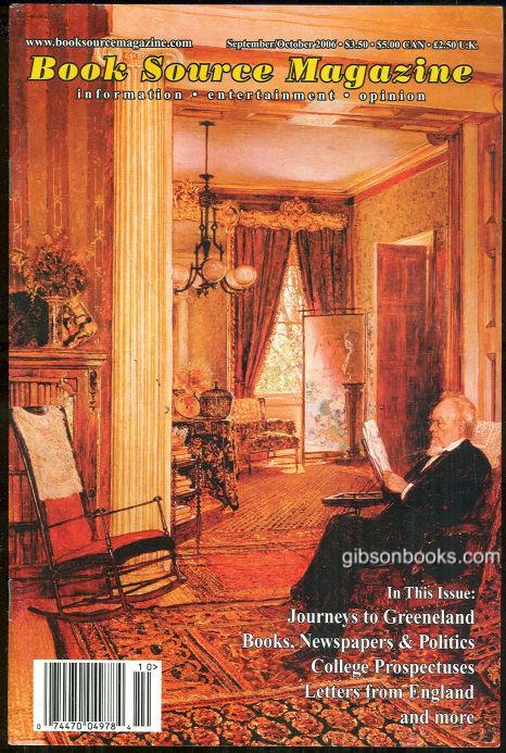 BOOK SOURCE MAGAZINE SEPTEMBER/OCTOBER 2006