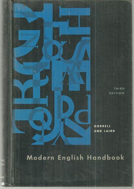 MODERN ENGLISH HANDBOOK