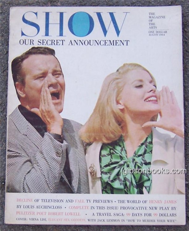 SHOW THE MAGAZINE OF THE ARTS AUGUST 1964