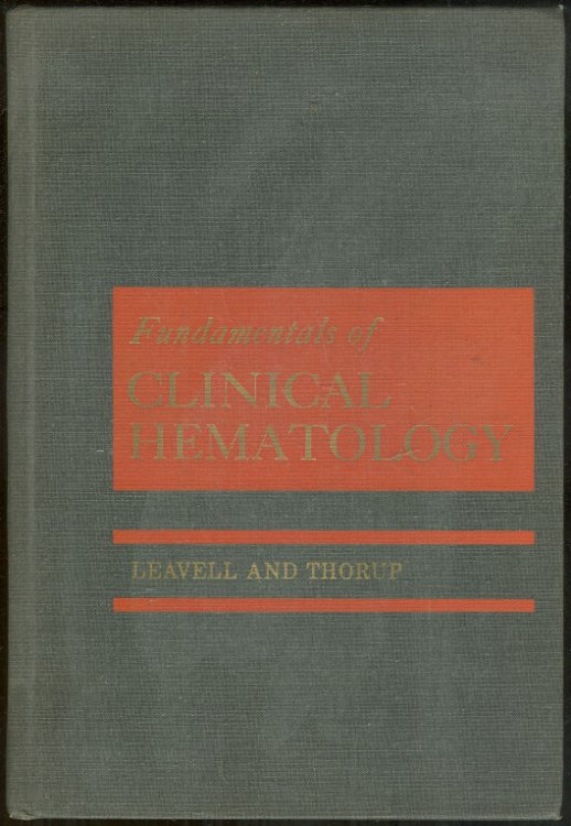FUNDAMENTALS OF CLINICAL HEMATOLOGY
