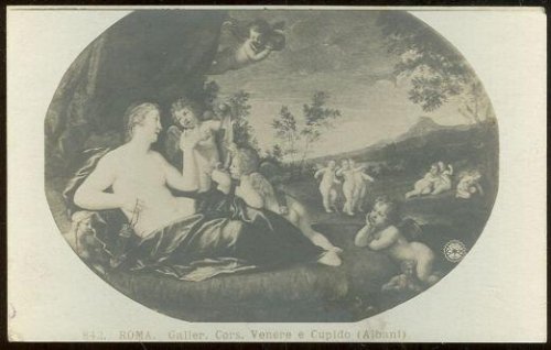 ROMA GALLER CORS. VENERE E CUPIDO ALBANI