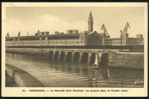 NEW HARBOUR STATION, CHERBOURG, FRANCE