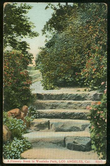 FLOWERY NOOK IN WESTLAKE PARK, LOS ANGELES, CALIFORNIA