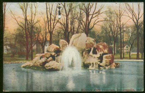 MILITARY PARK FOUNTAIN, INDIANAPOLIS, INDIANA