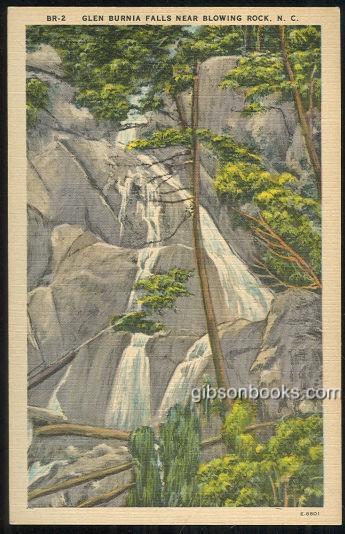 GLEN BURNIA FALLS, BLOWING ROCK, NORTH CAROLINA