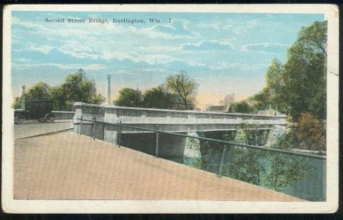 SECOND STREET BRIDGE, BURLINGTON, WISCONSIN