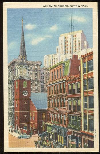 OLD SOUTH CHURCH, BOSTON, MASSACHUSETTS