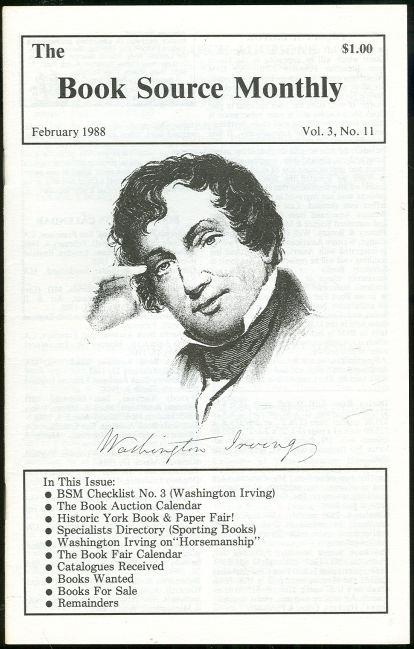 BOOK SOURCE MONTHLY MAGAZINE FEBRUARY 1988