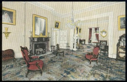 DRAWING ROOM OF THE HERMITAGE, PRESIDENT JACKSON HOME, NASHVILLE, TENNESSEE