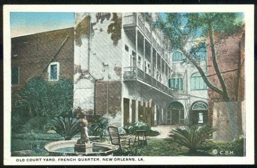 OLD COURT YARD, FRENCH QUARTER, NEW ORLEANS, LOUISIANA