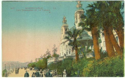MONTE CARLO LES TERRASSES ET LE CASINO