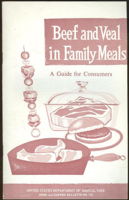BEEF AND VEAL IN FAMILY MEALS A Guide for Consumers