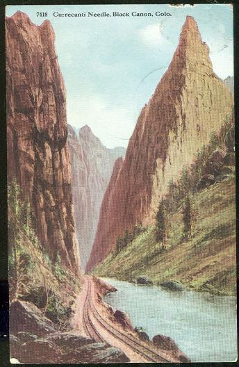 CURRECANTI NEEDLE, BLACK CANON, COLORADO