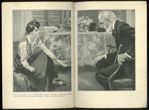 DOUBLE PAGE VICTORIAN BOOK ILLUSTRATION BY CHTAFFS