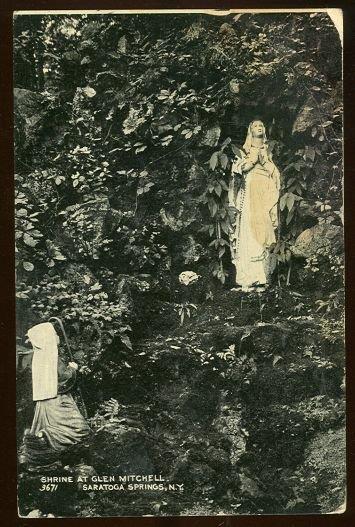 SHRINE AT GLEN MITCHELL, SARATOGA SPRINGS, NEW YORK