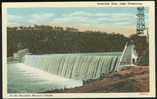 POWERSITE DAM, LAKE TANEYCOMB, MISSOURI