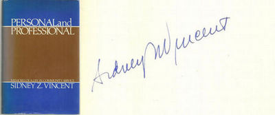 PERSONAL AND PROFESSIONAL Memoirs of a Life in Community Service