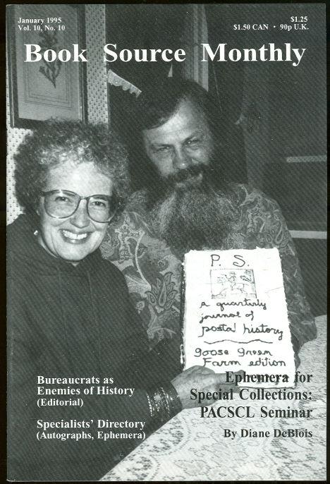 BOOK SOURCE MONTHLY MAGAZINE JANUARY 1995