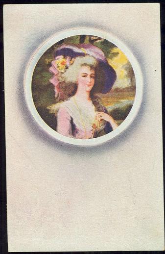 LOVELY EIGHTEENTH CENTURY LADY IN HAT