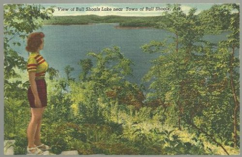 VIEW OF BULL SHOALS LAKE NEAR TOWN OF BULL SHOALS, ARKANSAS