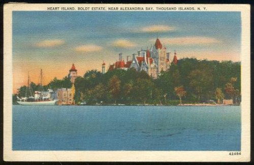 HEART ISLAND, BOLDT ESTATE, THOUSAND ISLANDS, NEW YORK