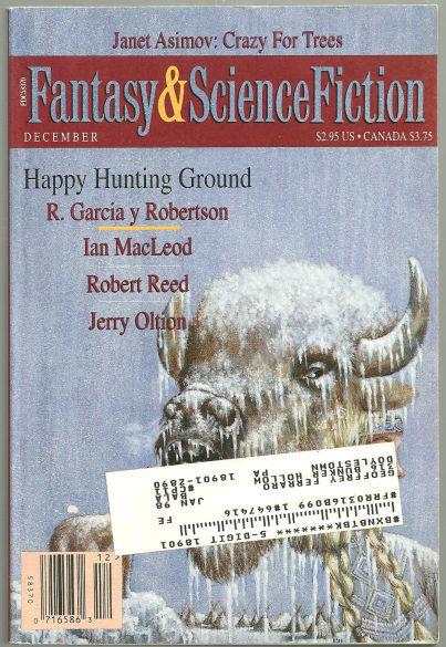 MAGAZINE OF FANTASY AND SCIENCE FICTION, DECEMBER 1995
