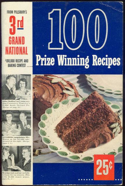 PILLSBURY'S 3RD GRAND NATIONAL BAKE OFF COOKBOOK 100 Prize Winning Recipes with Pillsbury Best Flour