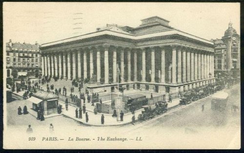LA BOURSE, THE EXCHANGE, PARIS, FRANCE