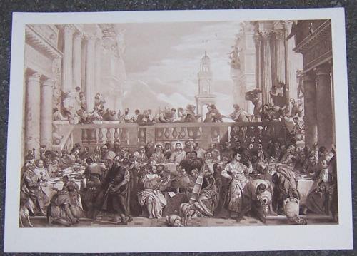 PRINT OF PAOLO VERONESE LES NOCES DE CANA