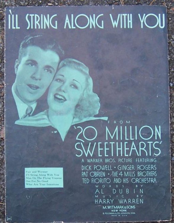 I'LL STRING ALONG WITH YOU