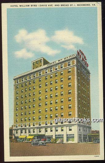 HOTEL WILLIAM BYRD, RICHMOND, VIRGINIA