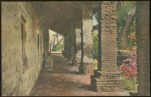 BARRACKS CORRIDOR OLD MISSION SAN JUAN CAPISTRANO, CALIFORNIA