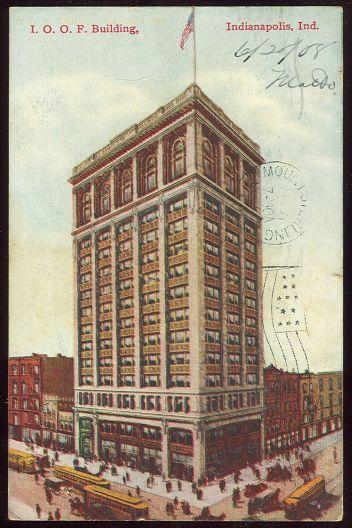 I. O. O. F. BUILDING, INDIANAPOLIS, INDIANA