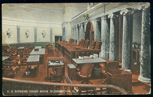 U.S. SUPREME COURT ROOM, WASHINGTON D.C.