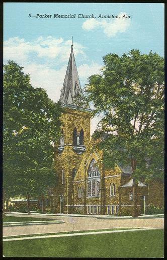 PARKER MEMORIAL CHURCH, ANNISTON, ALABAMA