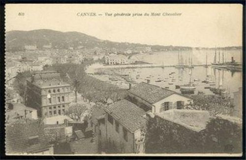 VIEW FROM MONT CHEVALIER CANNES, FRANCE