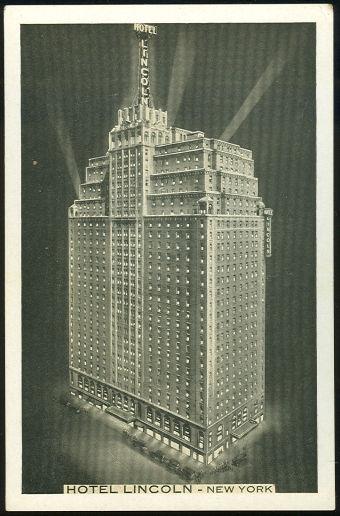 HOTEL LINCOLN, NEW YORK CITY, NEW YORK