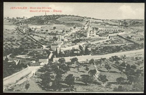 MOUNT OF OLIVES, JERUSALEM