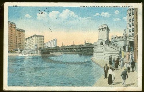 NEW MICHIGAN BOULEVARD BRIDGE, CHICAGO, ILLINOIS