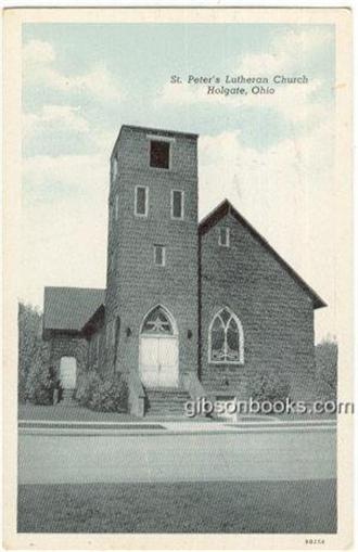 ST. PETER'S LUTHERAN CHURCH, HOLGATE, OHIO