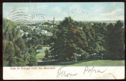 VIEW OF ORANGE, NEW JERSEY FROM MOUNTAIN