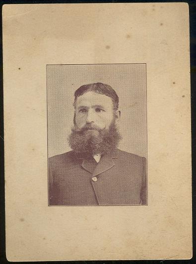 VINTAGE PHOTOGRAPH OF OLDER MAN WITH FULL BEARD