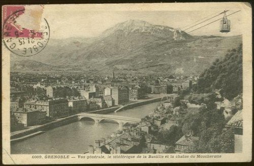 GENERAL VIEW OF GRENOBLE, FRANCE