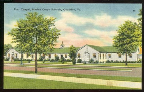 POST CHAPEL, MARINE CORPS SCHOOLS, QUANTICO, VIRGINIA