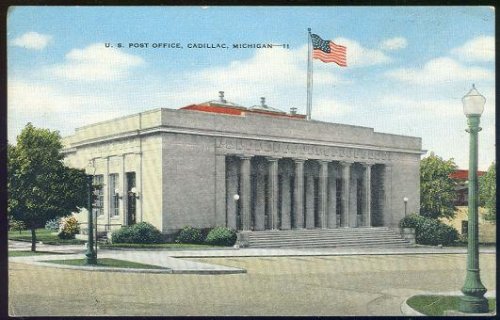 POST OFFICE CADILLAC, MICHIGAN