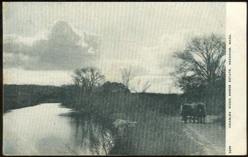 CHARLES RIVER, MORSE ESTATE, NEEDHAM, MASSACHUSETTS