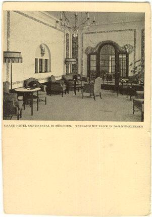 GRAND HOTEL CONTINENTAL IN MUNCHEN, GERMANY